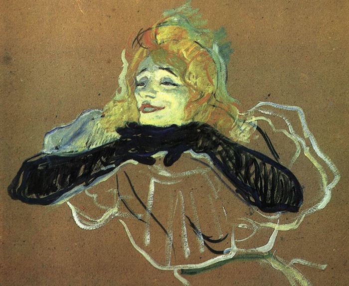 Yvette Guilbert par Toulouse-Lautrec